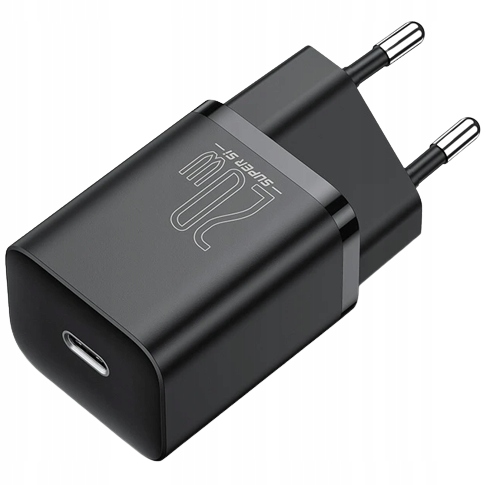 BASEUS SZYBKA ŁADOWARKA SIECIOWA ZASILACZ DO TELEFONU USB-C PD TYPE-C 20W