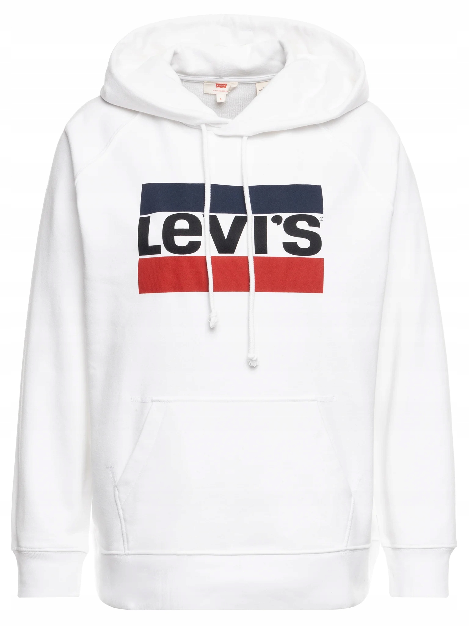 Levi's Mikina Graphic Sport 35946-0001 Bílá Regular Fit M