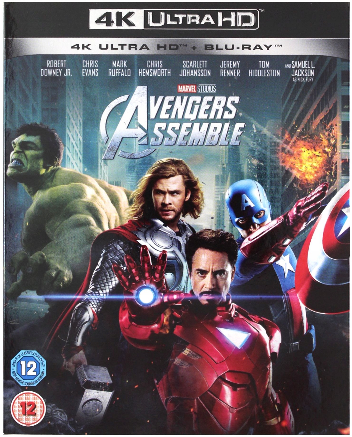 AVENGERS ASSEMBLE (DISNEY) (EN) (BLU-RAY 4K)+(BLU- Stan opakowania oryginalne