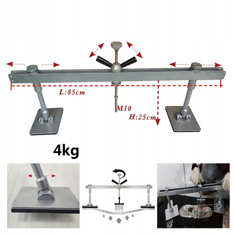 Panelový puller Strong 850 mm Alu Big Spotter Bar Nejlepší kůň Docer