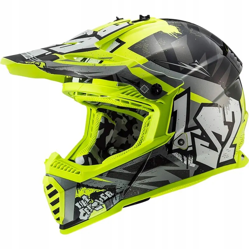 Detská motocyklová prilba LS2 Fast II Mini Crusher Prilba Junior MX437