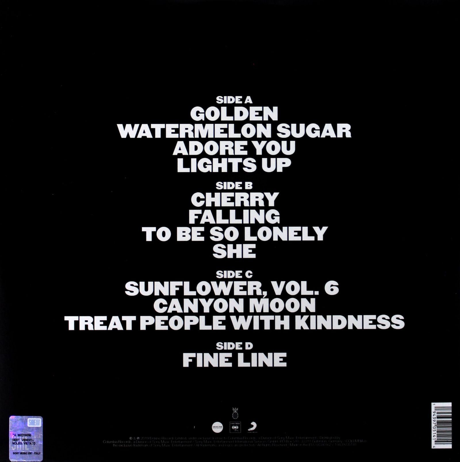 HARRY STYLES: FINE LINE (2XWINYL) Stan opakowania oryginalne