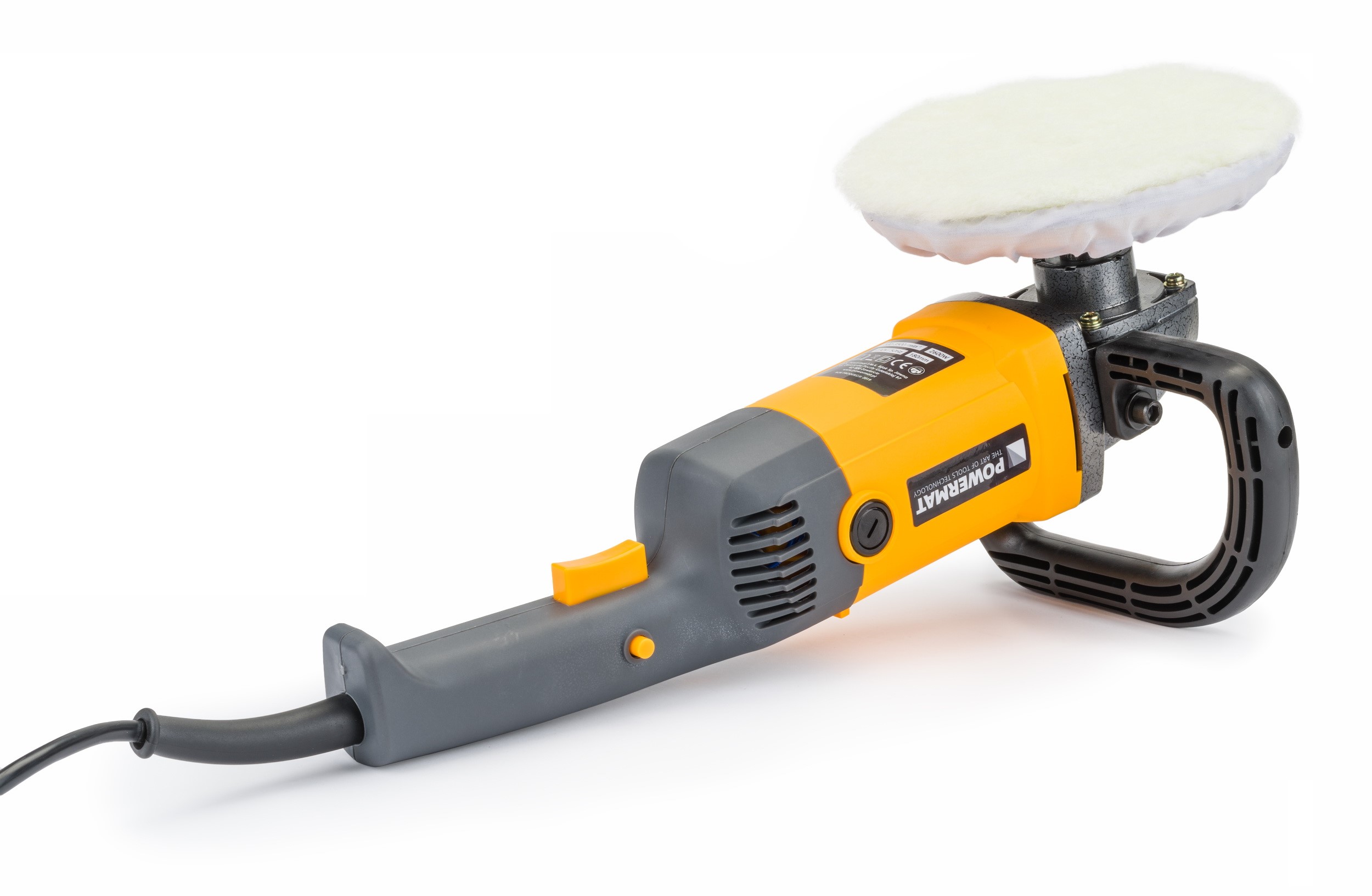 POLERKA SAMOCHODOWA DO LAKIERU SZFIFIERKA 2600W 4X GĄBKA FILC + RĘKAWICA Waga urządzenia 3 kg