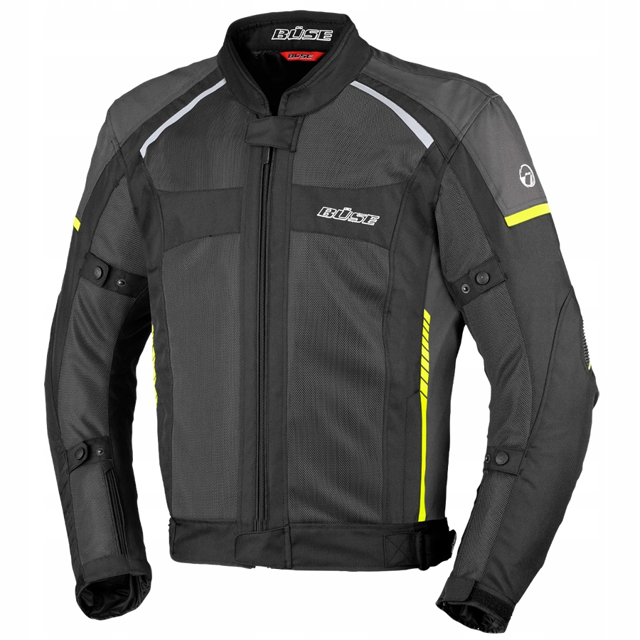 Motocyklová bunda Buse Santerno čierna 4XL