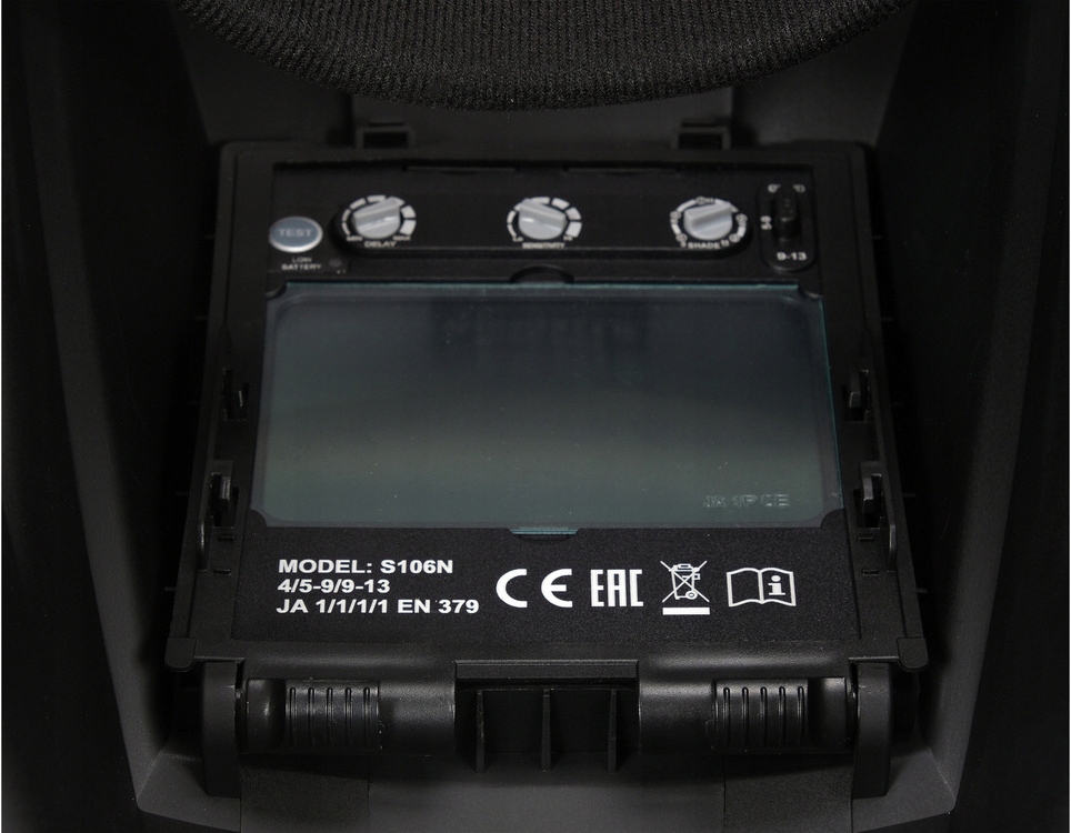 PRZYŁBICA MASKA SPAWALNICZA TRUE COLOR SAMOŚCIEMNIAJĄCA YATO Seria GRF