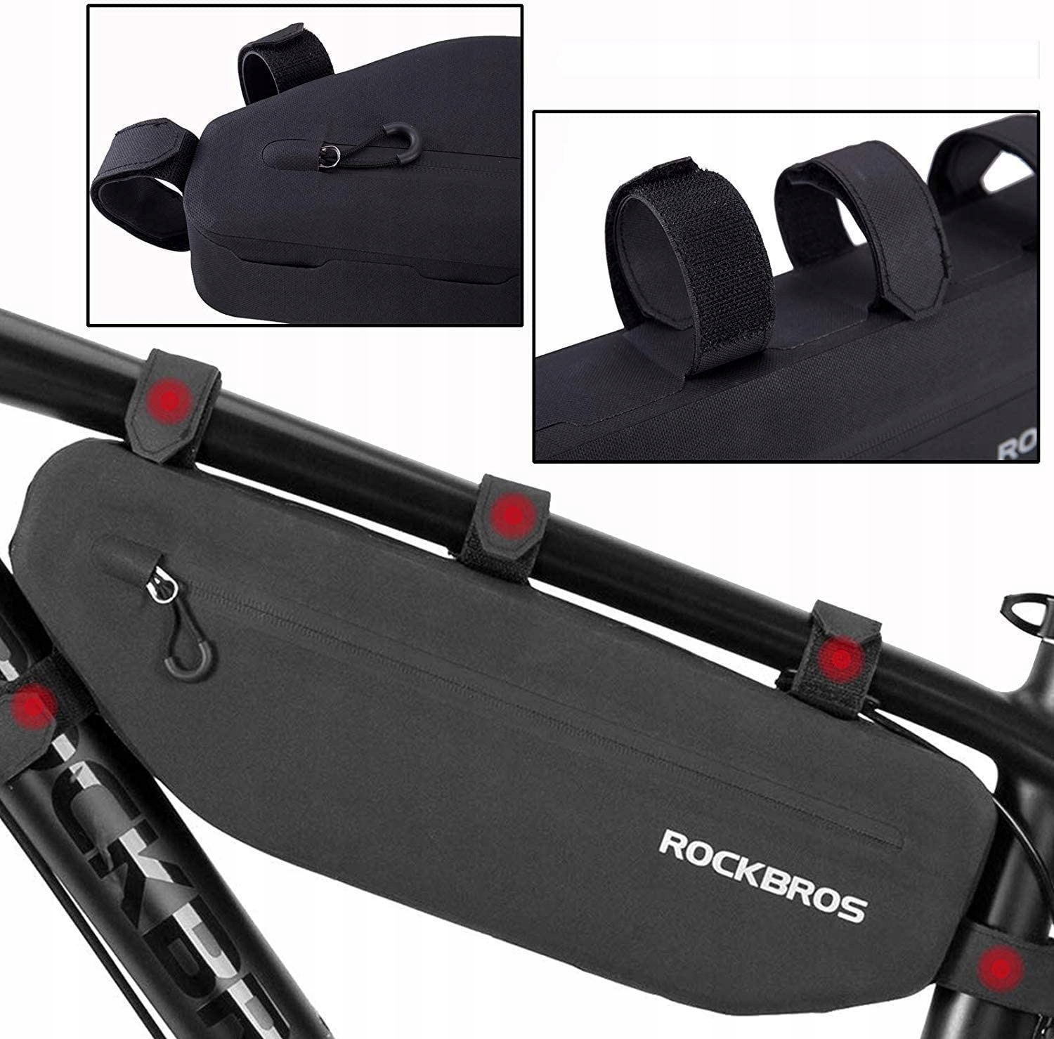 Torba SAKWA ROWEROWA pod ramę WODOSZCELNA 4l RockBros ZR15 EAN (GTIN) 5903794626102