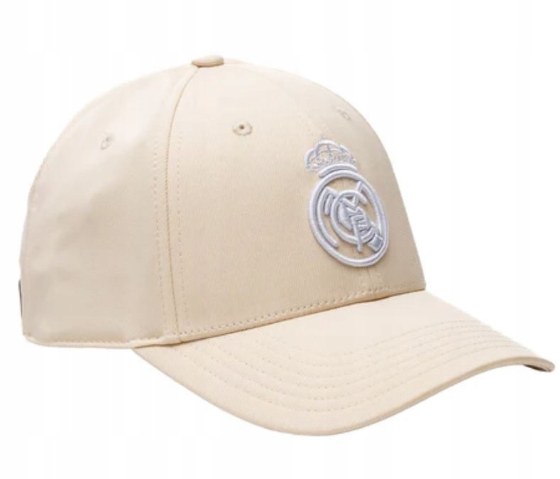 Real Madryt Czapka Z Daszkiem Oryginalna Beżowa