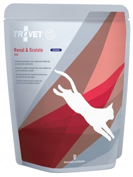 Levně 4x Trovet Renal Oxalate Rid kočka kapsička 85 g