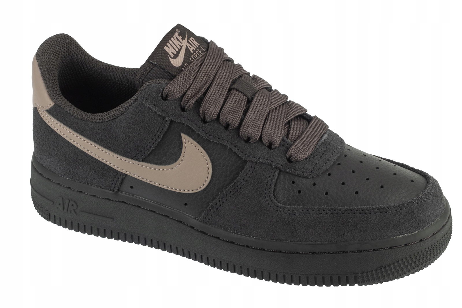 Nike W Air Force 1 Low [38] Dámské kožené tenisky Hnědá