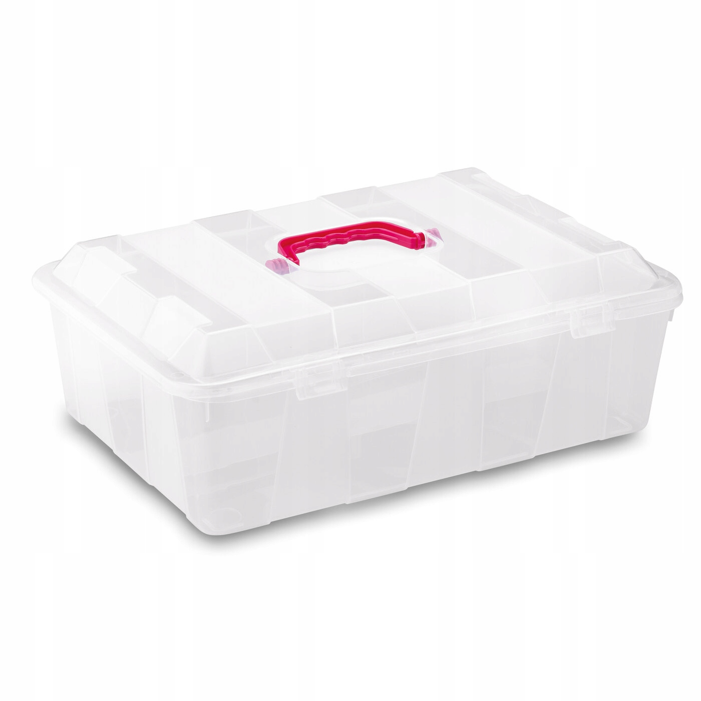 

Pojemnik Plastikowy Walizka przezroczysta 36x25,5