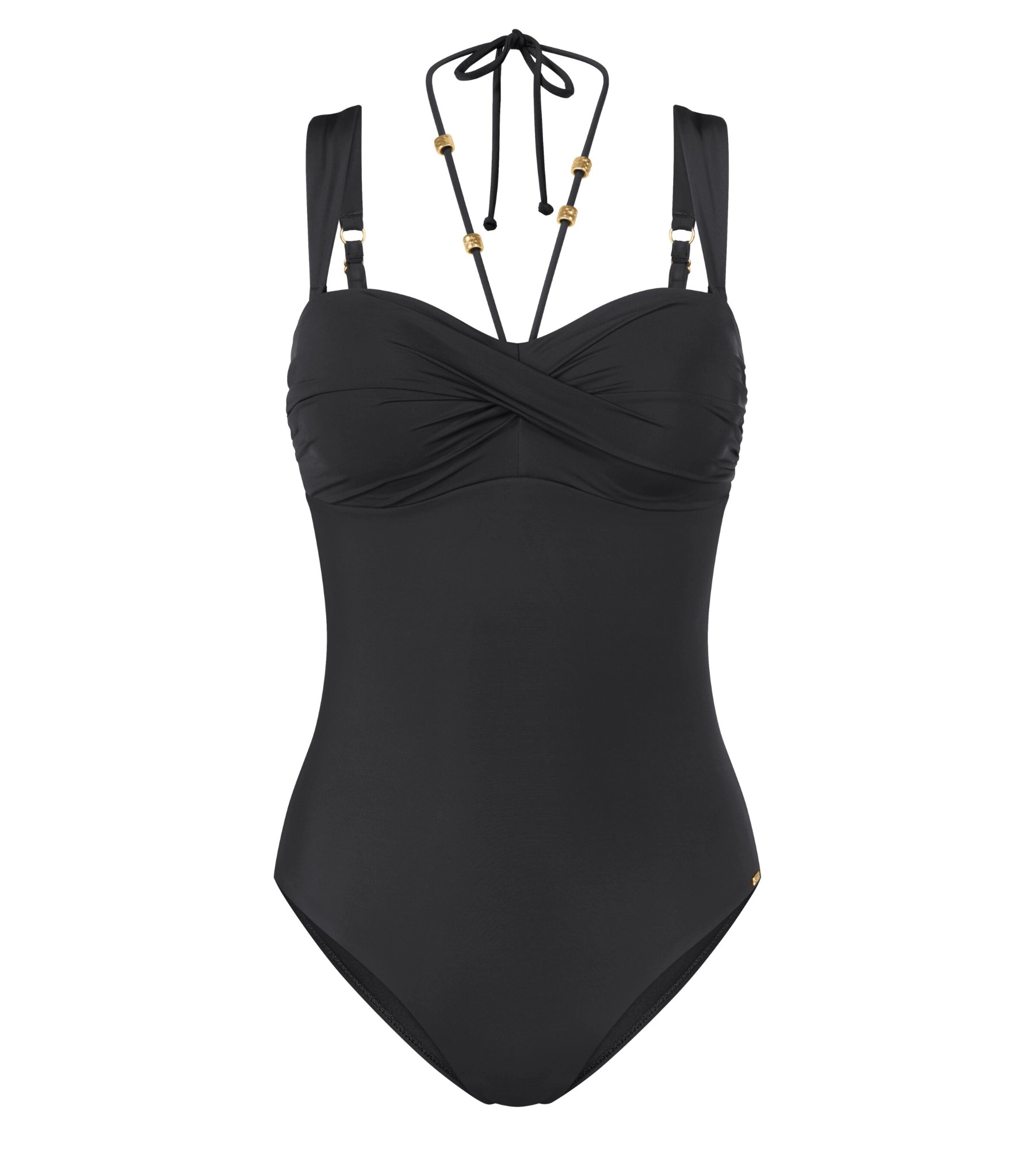 Jednodílný plavkový kostým Summer Twist Opd 01 Černý Triumph 42E