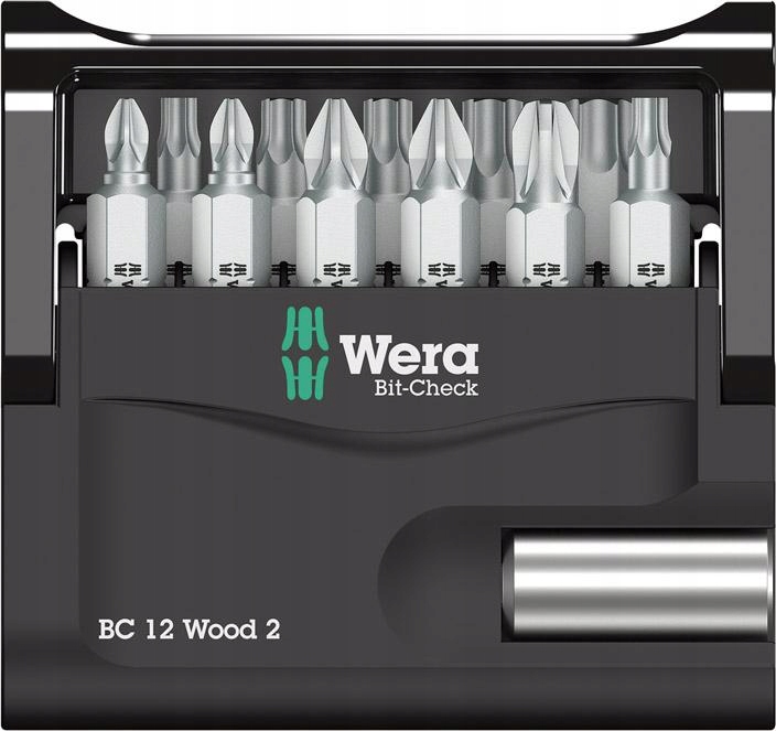 

Zestaw bitow Bit-Check 12 Wood 2 Wera