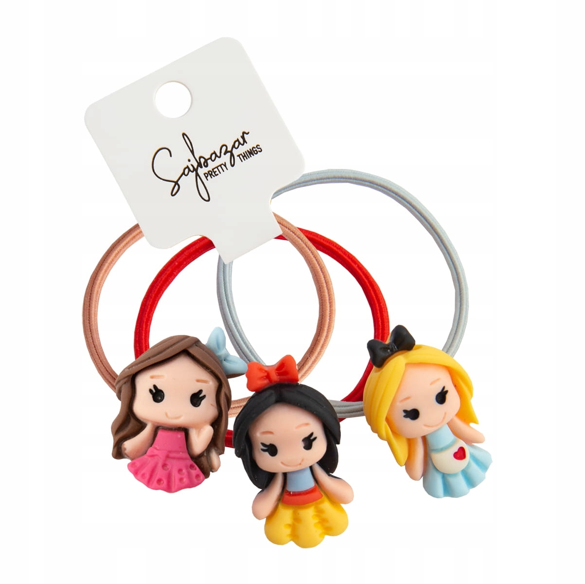 

Zestaw komplet gumek do włosów lalki laleczki