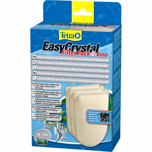

Tetra EasyCrystal Filter Pack C600 wkład gąbkowy