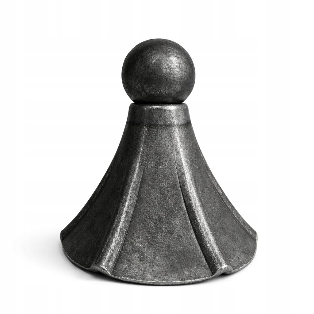 Univerzální ozdobná ocelová stříška Fi 180 sloupek trubka klobouk 62.101