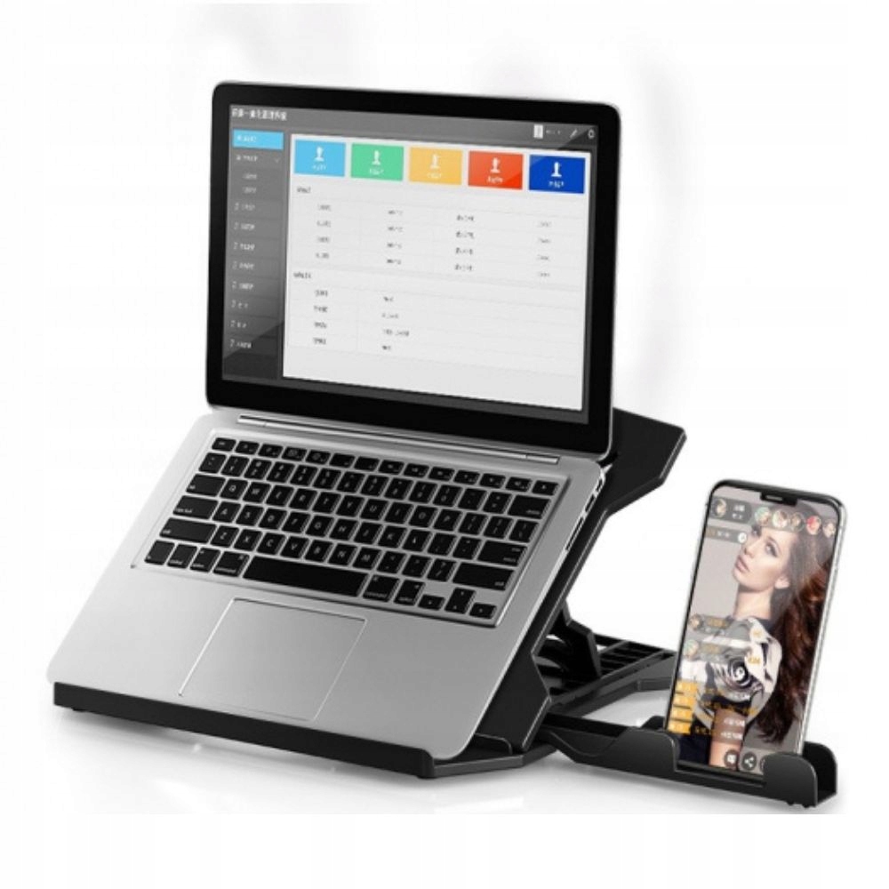 PODSTAWKA POD LAPTOPA TABLET REGULOWANA STOJAK Stan opakowania oryginalne