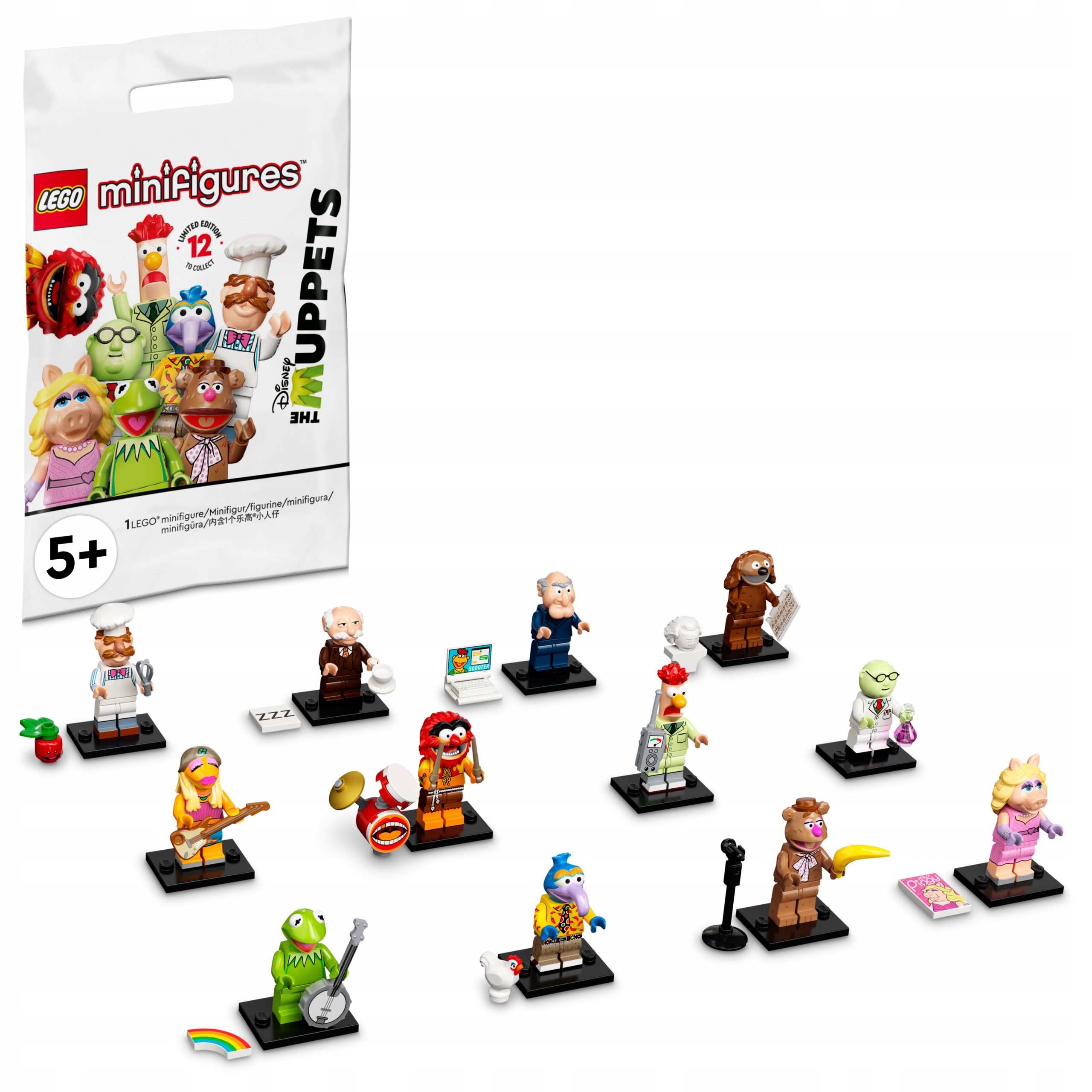 LEGO Minifigures 71033 Muppets Pudełko 36 sztuk Marka LEGO