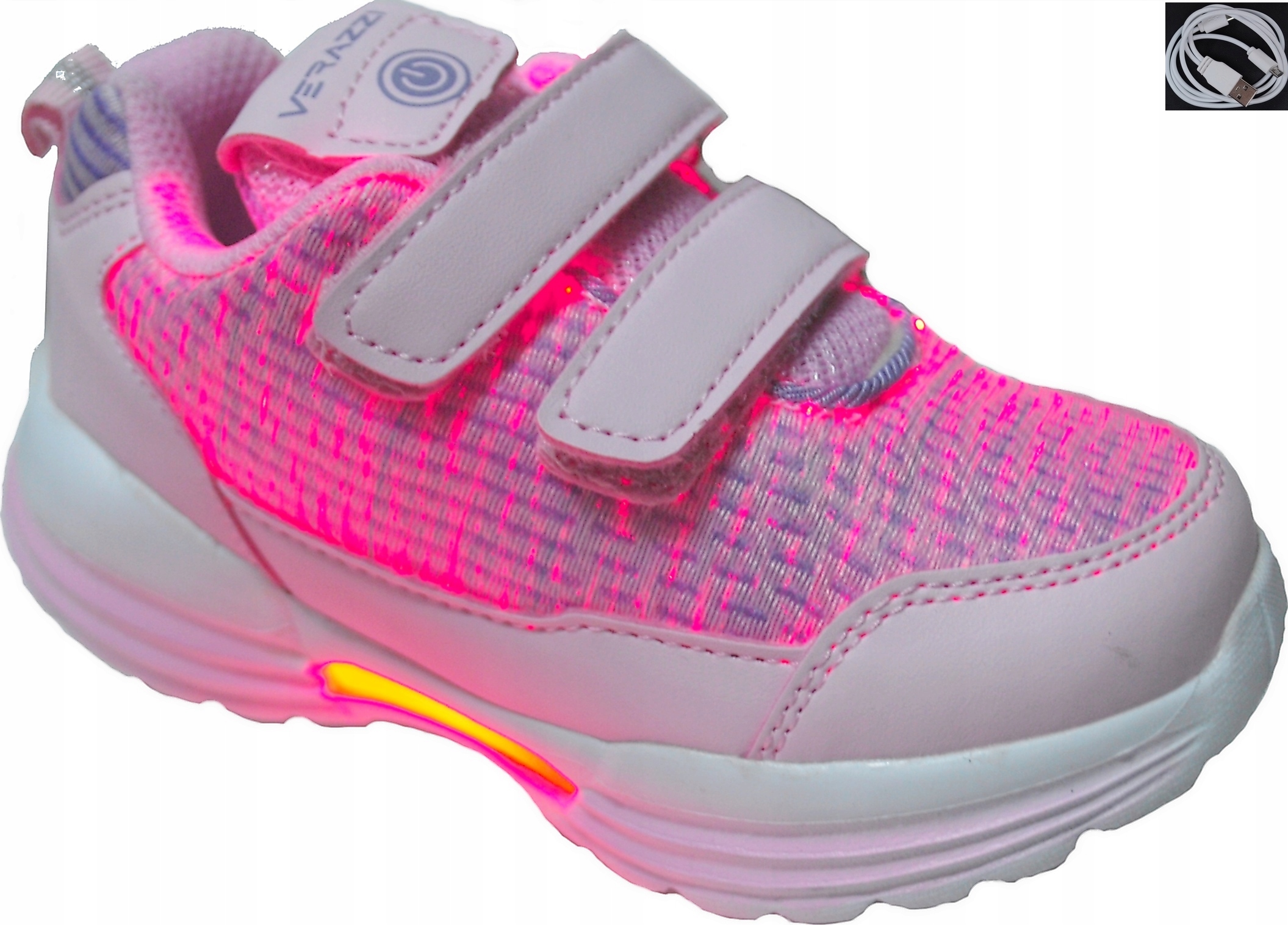 

Świecące Led Światłowód 11 Motywów 7 kol. Usb r 25