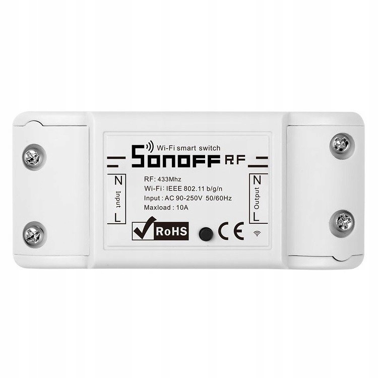 

Inteligentny przełącznik WiFi +rf 433 Sonoff Rf R2