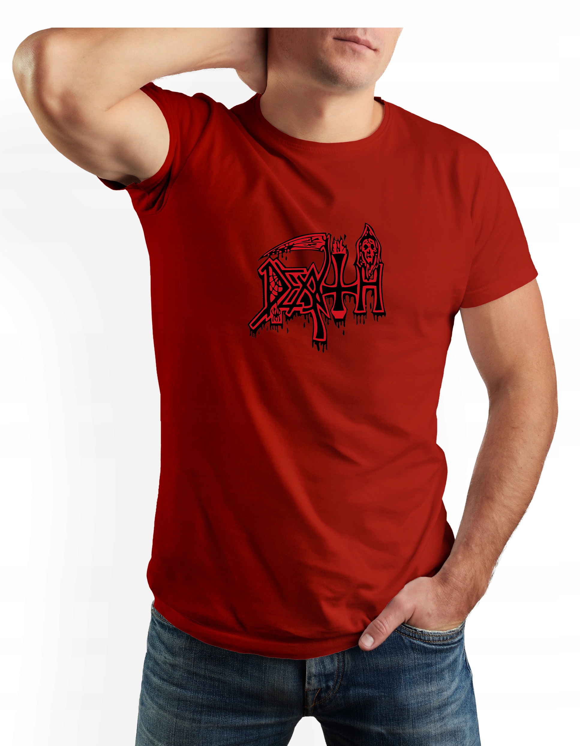 

Koszulka Męska Czerwona r. XL Imp-metal 02