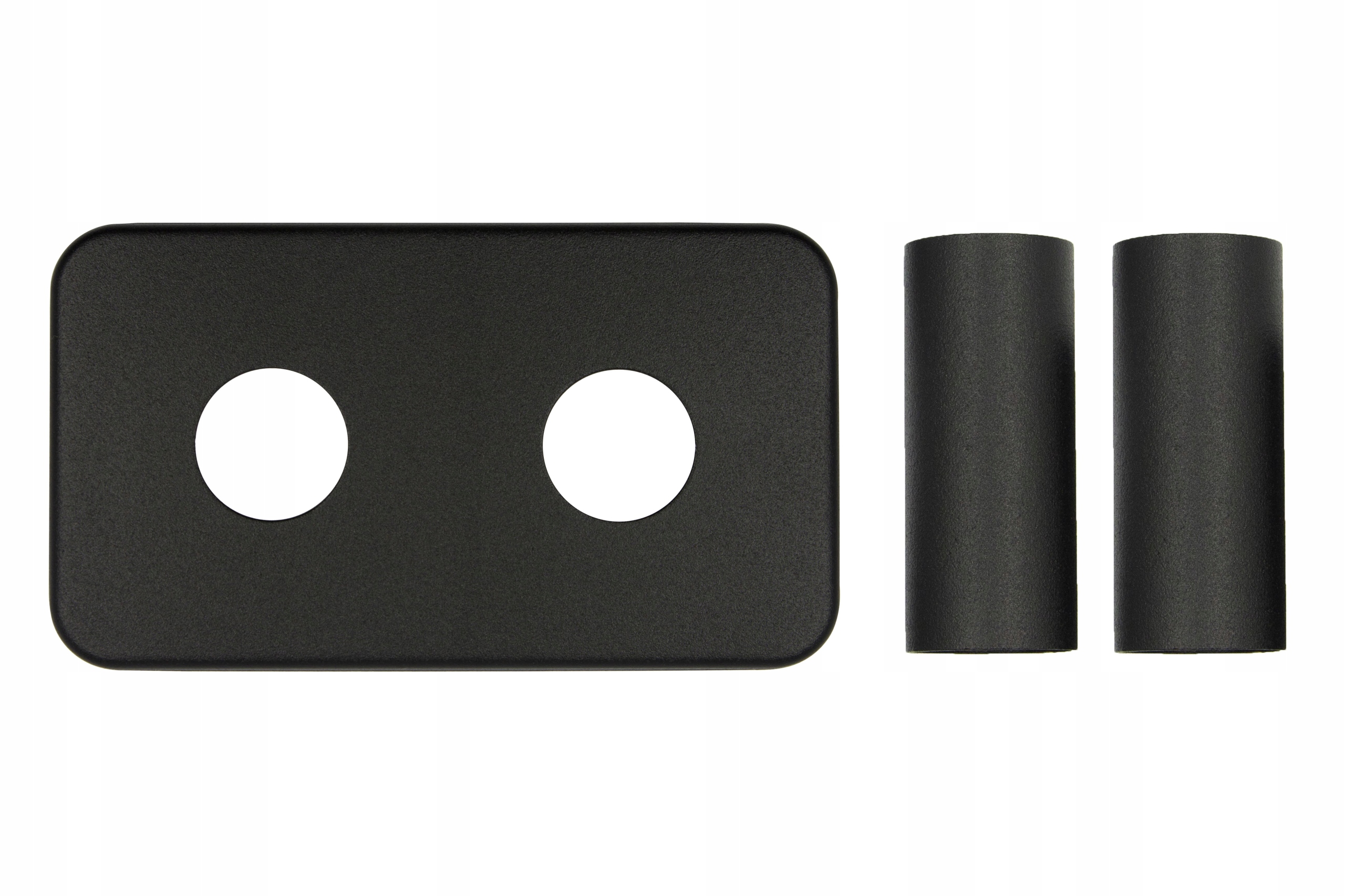 

Rozeta podwójna prost. +tuleje kolor czarny str