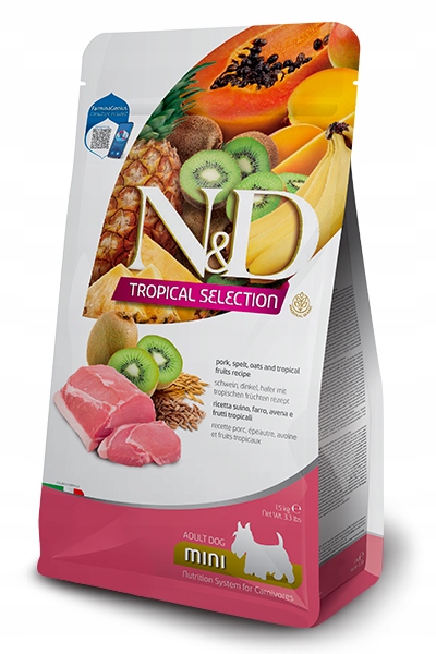 Nd Tropical Selection Pork 5kg Mini Adult z wieprzowiną