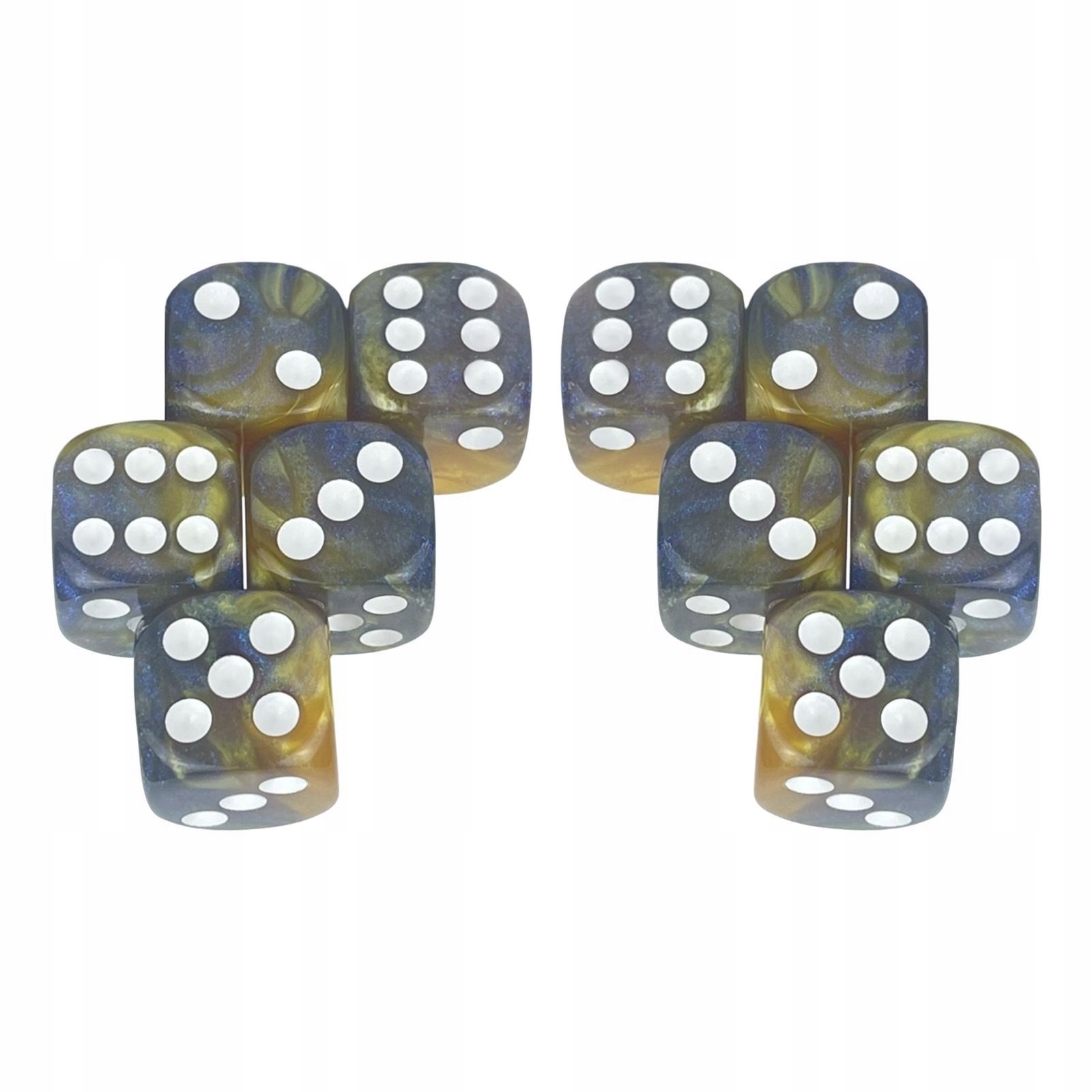 ZESTAW 25 KOSTEK K6 RPG BLONDWŁOSA SYRENA KOŚĆ SZEŚCIOŚCIENNA 1,6 CM Producent RGFK