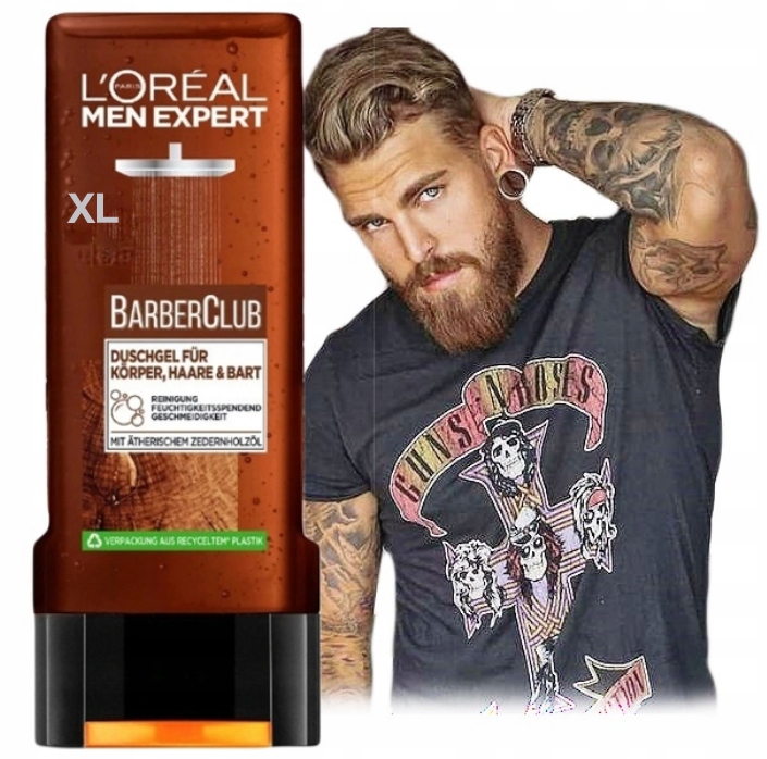 ŻEL POD PRYSZNIC do Ciała + Twarzy + Włosów INTENSYWNY ZAPACH LOREAL ANGLIA