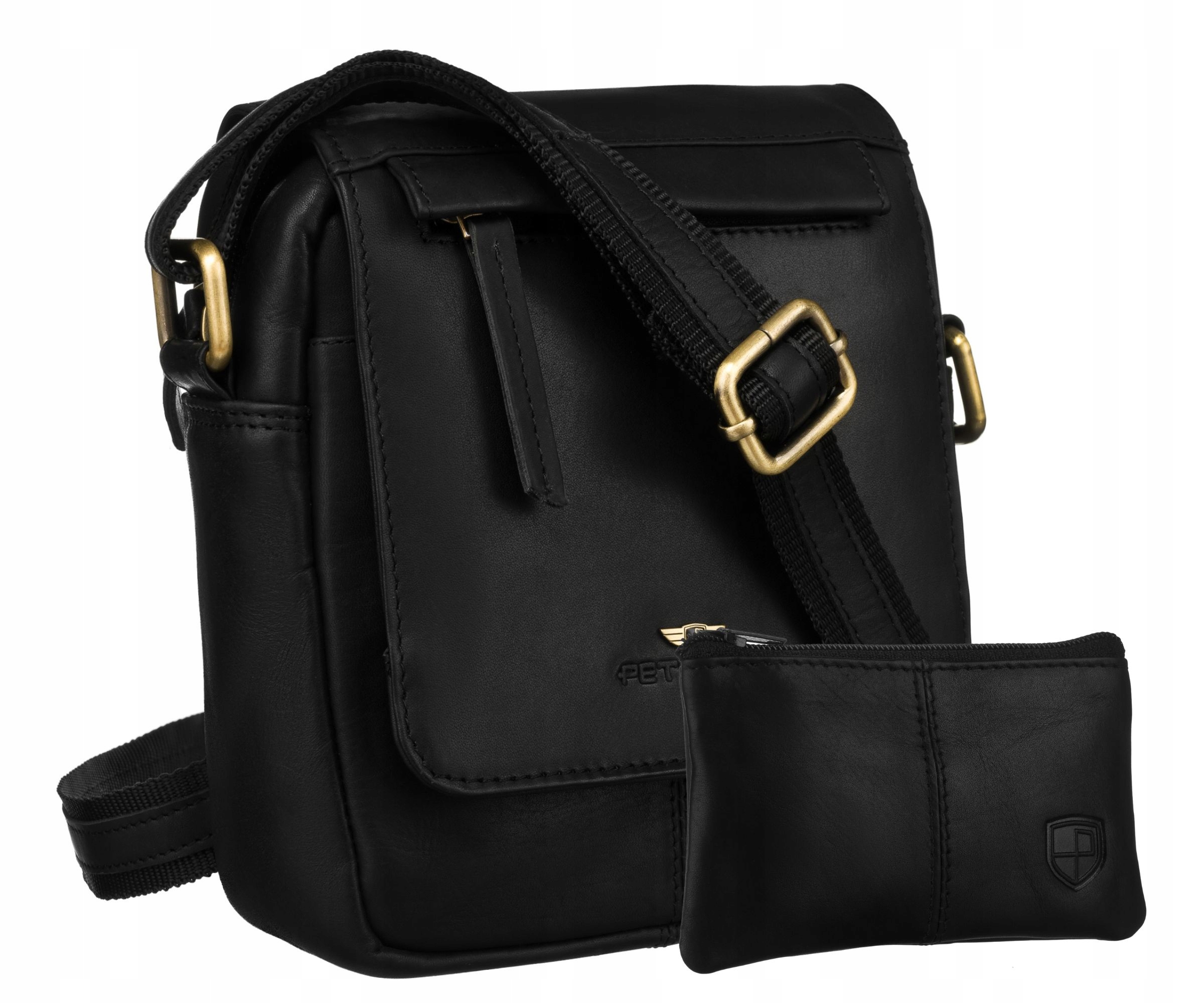 Peterson pánská taška přes rameno Kožená taška pro muže Ptn 512E-OPU-6897