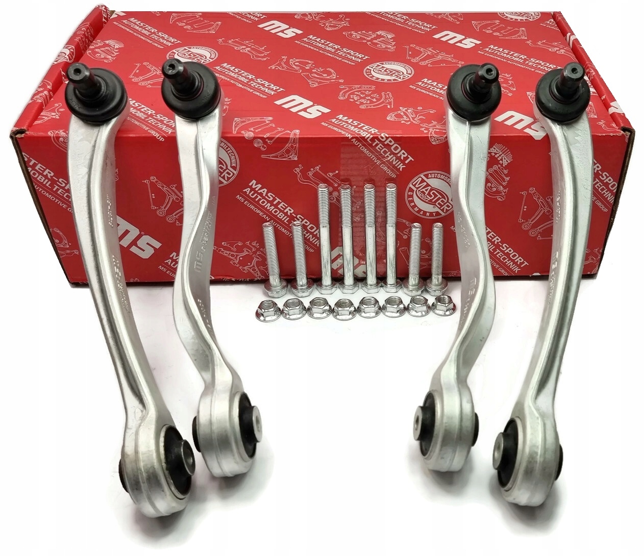 Sada Ramena Šrouby 4x Rameno pro Audi A4 B5 B6 B7 A6 C5 Passat