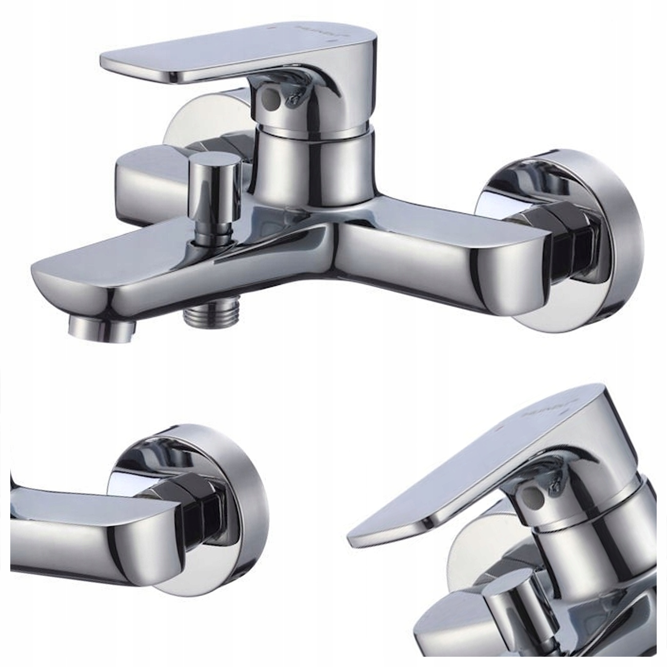 Jednopáková Nástenná Vaňová Batéria Bez Striekania Senja Vaňa Kúpeľňa