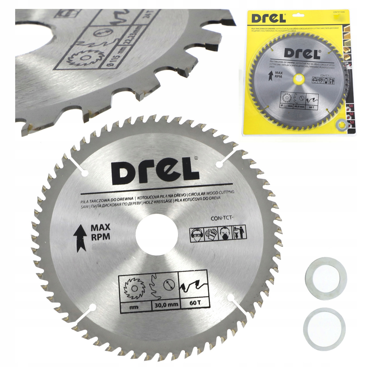 

Tarcza Do Drewna Piła Widiowa 200 X 30 mm 60T