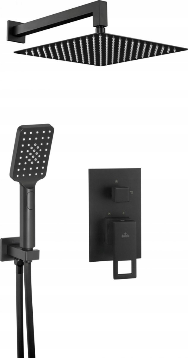 Deante Podomietkový komplet Anemon čierny