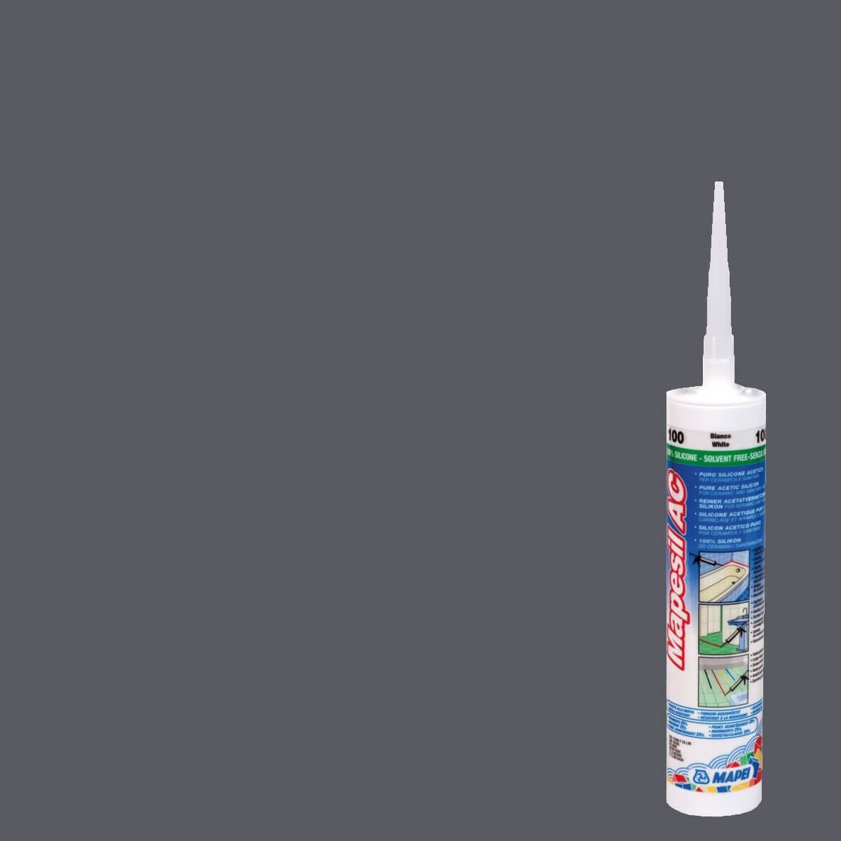 

Silikon Mapesil Ac Antracyt 114 310 ml Mapei