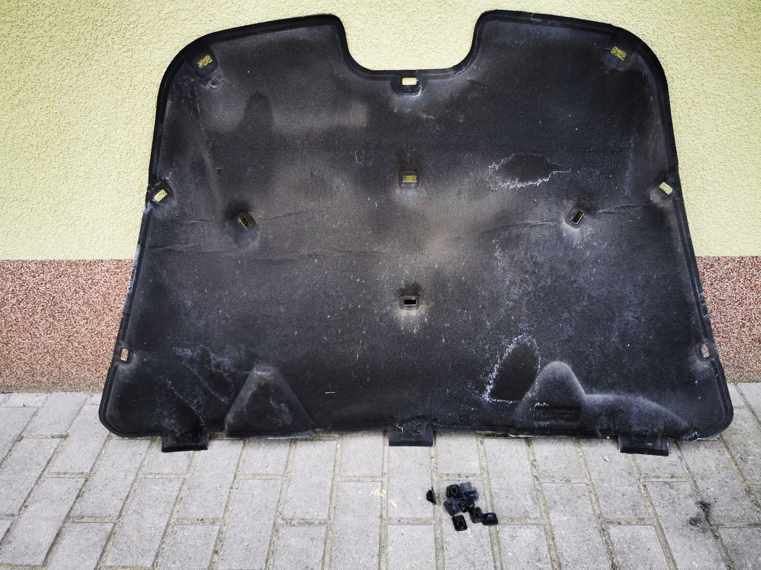 FORD MONDEO MK4 07-10 ЗВУКОИЗОЛЯЦИЯ КАПОТА + КЛИПЫ