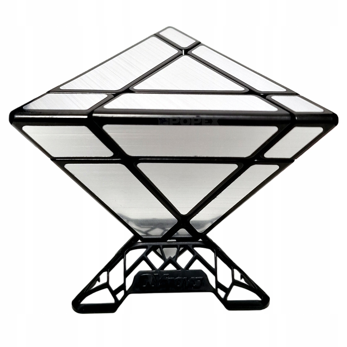 ORYGINALNA KOSTKA PIRAMIDA PYRAMINX MIRROR PREZENT DLA DZIECKA + PODSTAWKA Wiek dziecka 3 lata +