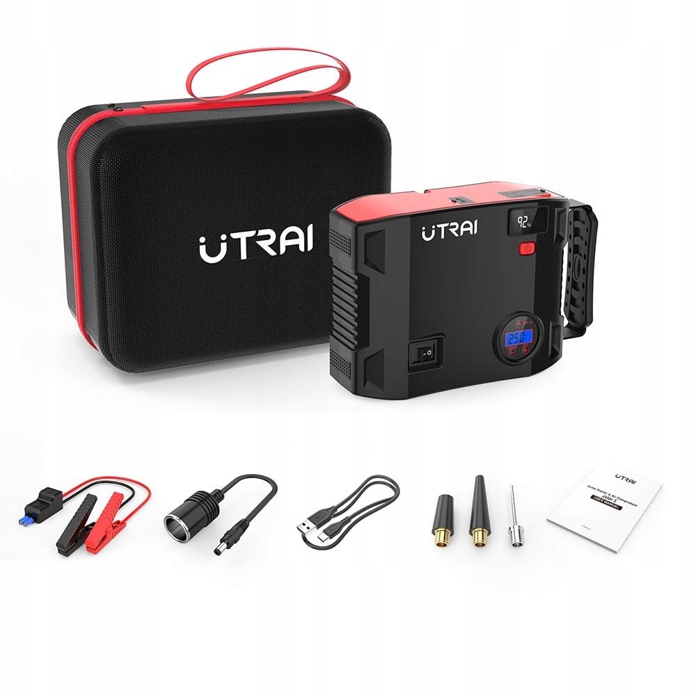 UTRAI Powerbank 7000A 27000mAh z Kompresorem i Latarką LED 1600 Lumen — miniatura 13