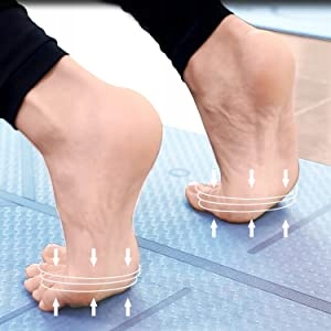 MATA DO ĆWICZEŃ JOGI +SKAKANKA FITNESS YOGA 183x61 Model ANVASK