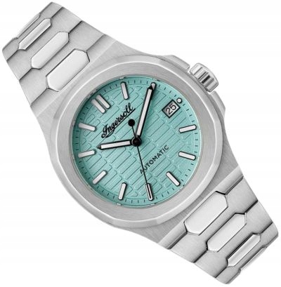 Pánské Hodinky Ingersoll I14601 The Catalina Tyrkysový Štít Automatický