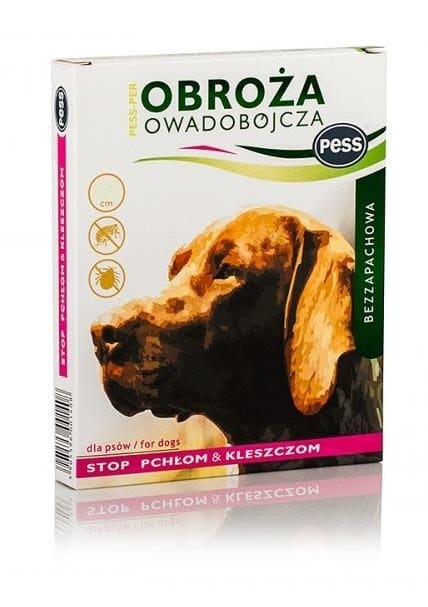 

Pess Obroża 75 CM na pchły kleszcze dla Psa