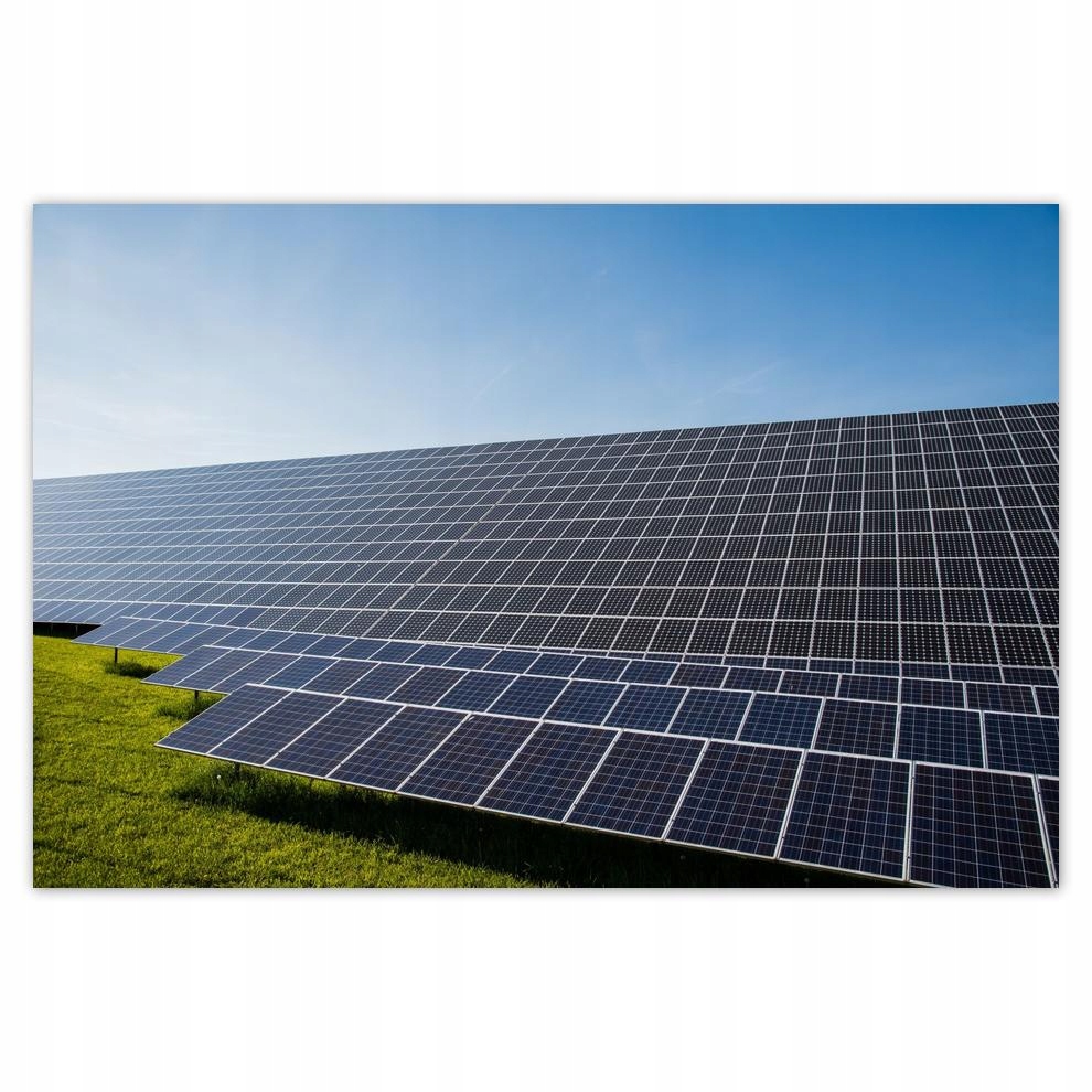

Plakat 60x40 Panele słoneczne Foto Sun
