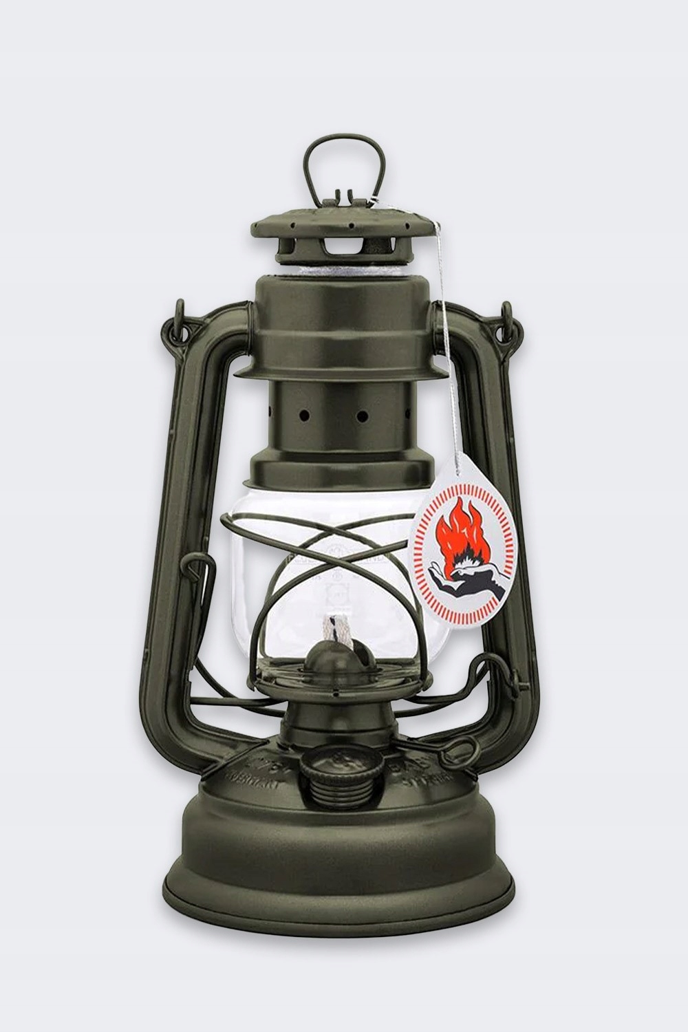 Naftová lampa Stormová Feuerhand 276 Olive