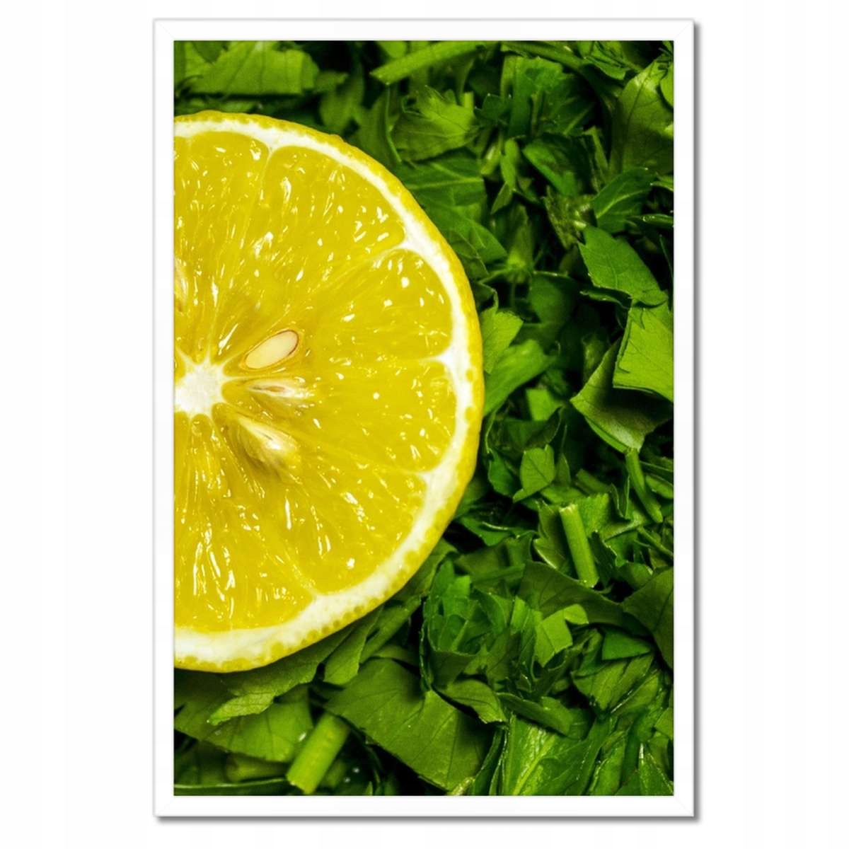 Plakáty v rámu 40x60 Surovina s citronem