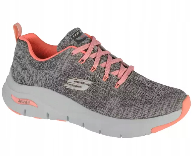 Skechers Dámské Šedé Sportovní Boty 36 Ks