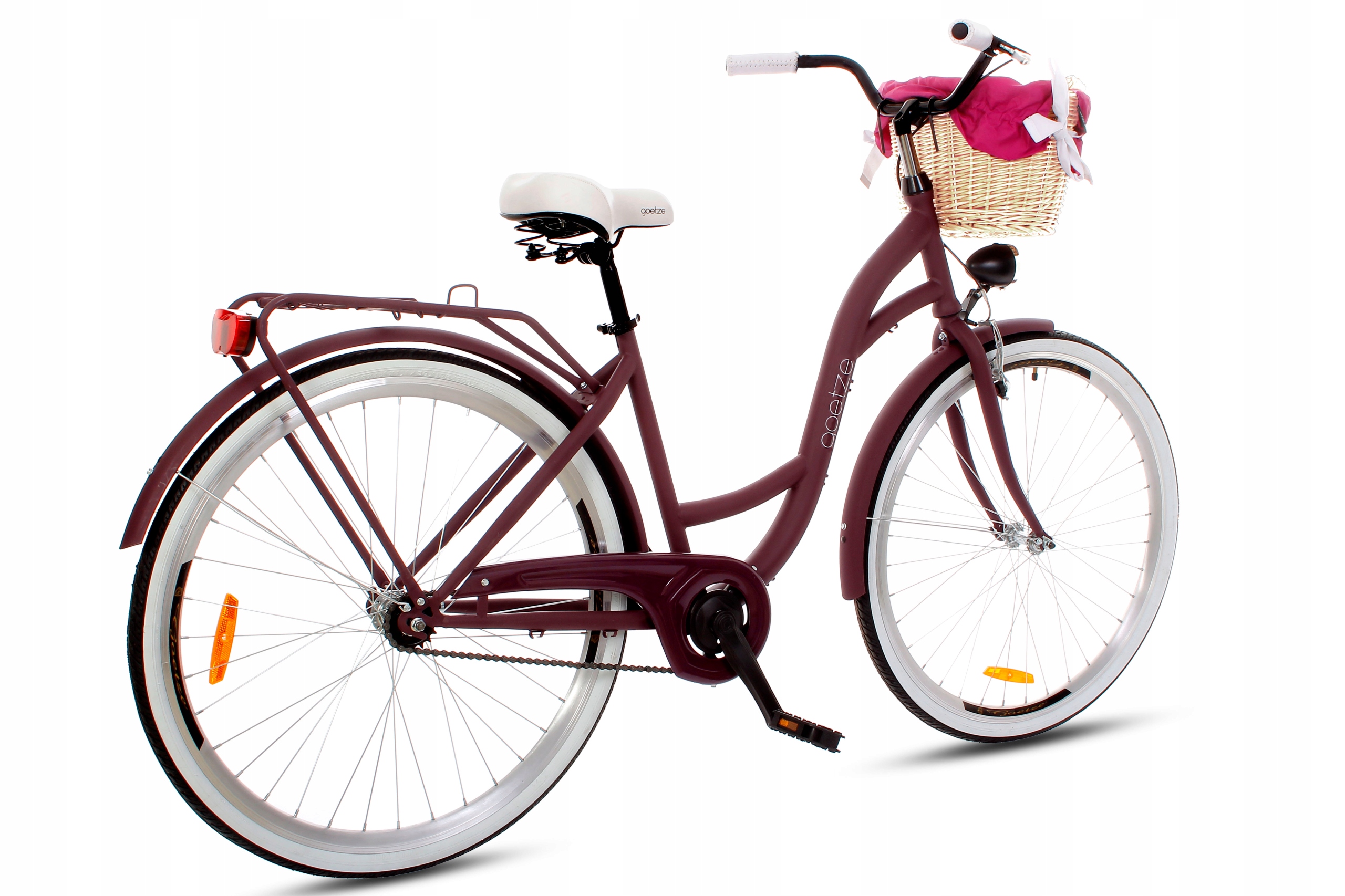 DAMSKI ROWER MIEJSKI 28 LEKKA DAMKA Goetze KOSZ Marka Goetze
