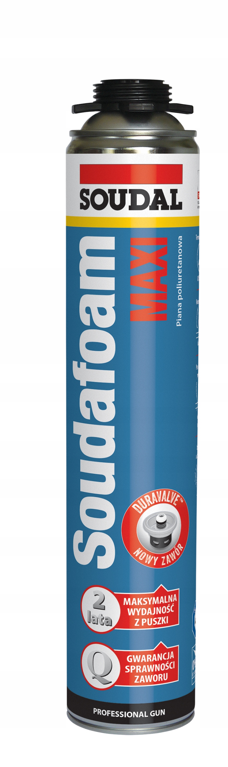 

Soudal Piana poliuretanowa Maxi 870ml