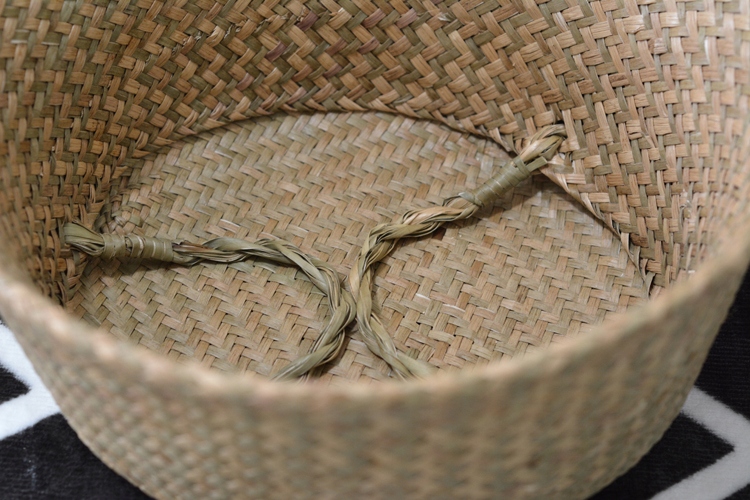 DONICZKA OSŁONKA WIKLINOWA KOSZ NA KWIATY XXL 45CM Długość 45 cm