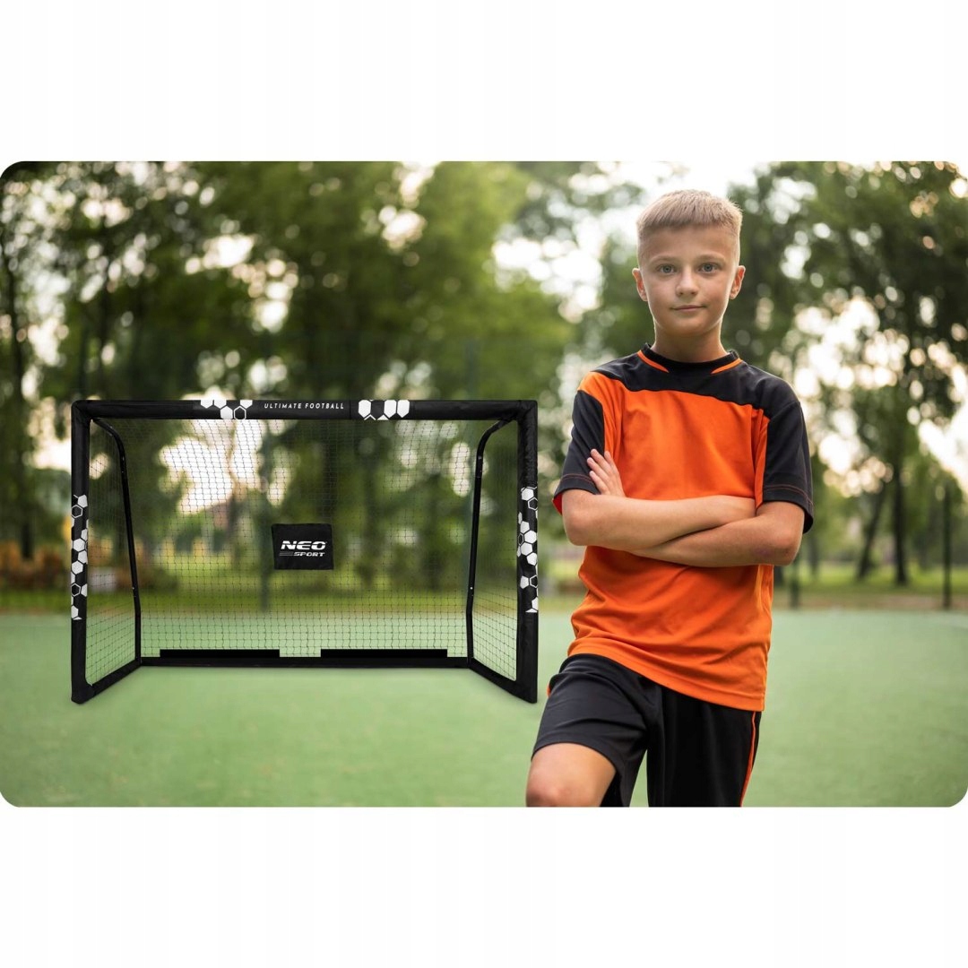 Bramka do piłki nożnej 180 x 120 x 60 cm TRENINGOWA OGRODOWA Rodzaj przenośna