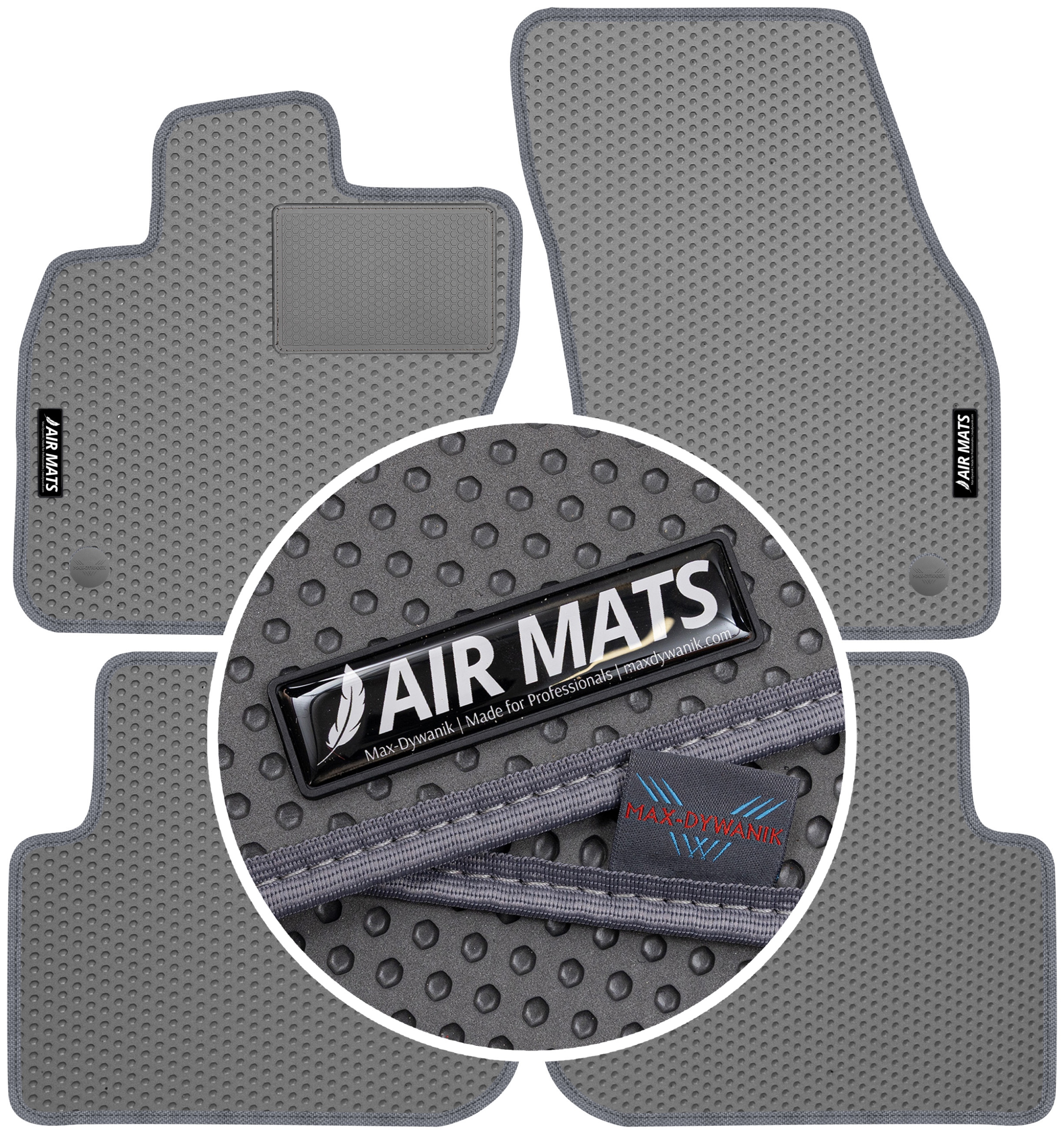 Vw Tiguan II 2016-2024 Koberce Eva Air Mats Šedé