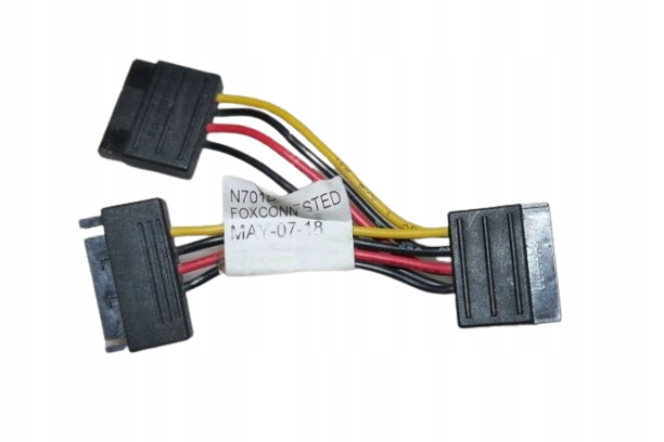 Adapter Rozgałęźnik kabel zasilania SATA 15 pin